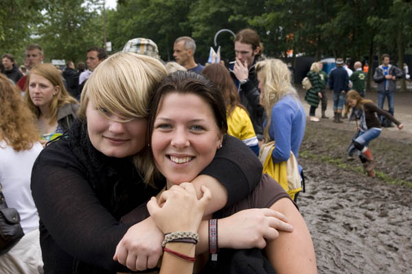 Roskilde Festival 2007 (besökarna och gyttjan) 1